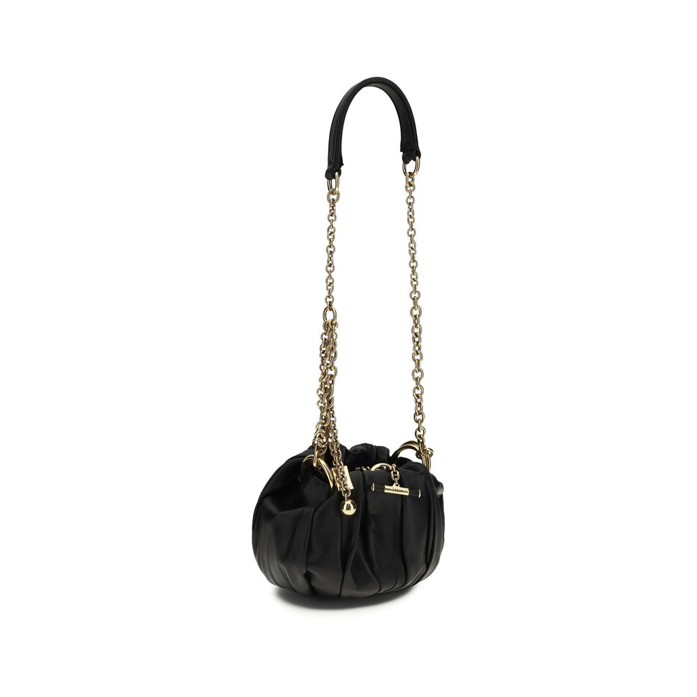 Chloé Black Lamb Ovis Aries Aries Shoulder Bag | Regal Royce