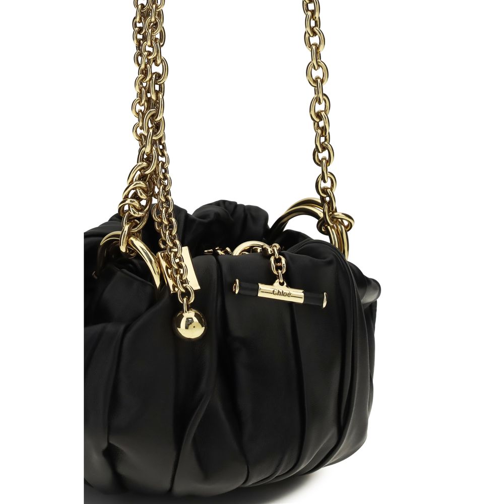 Chloé Black Lamb Ovis Aries Aries Shoulder Bag | Regal Royce