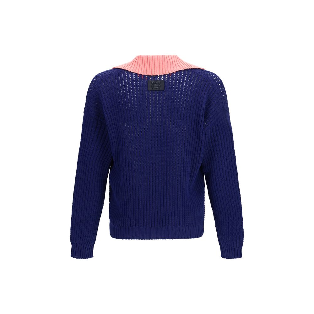 Fendi Blue Cotton Sweatshirt | Regal Royce