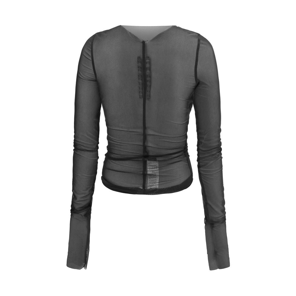 Rick Owens Black Nylon Blouse | Regal Royce
