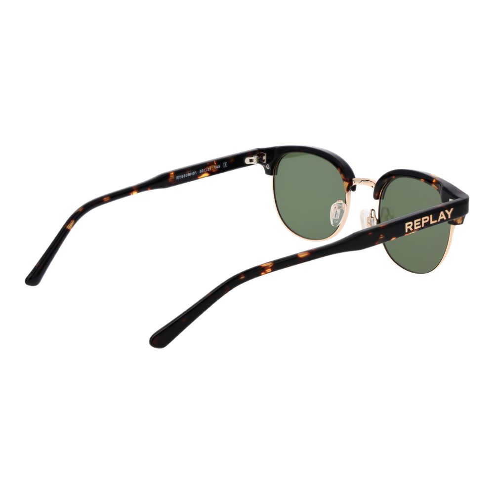 Replay Brown Metal Sunglasses | Regal Royce