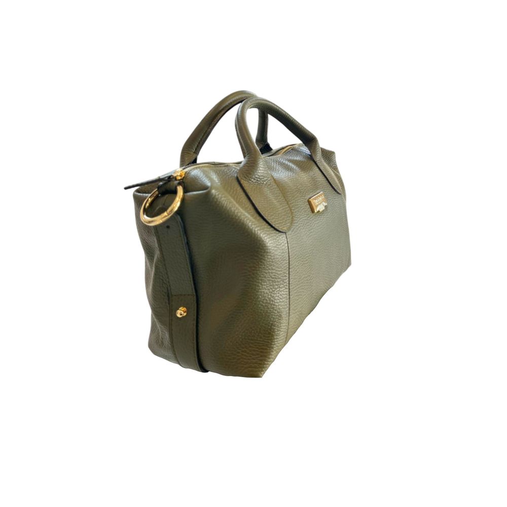Baldinini Trend Green Leather Women Handbag | Regal Royce