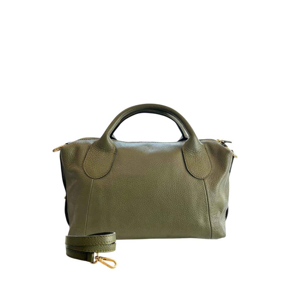 Baldinini Trend Green Leather Women Handbag | Regal Royce