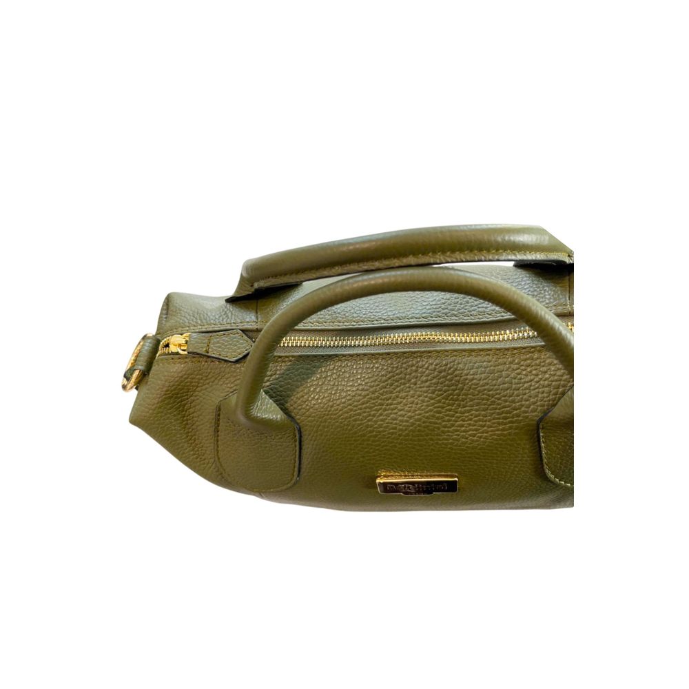 Baldinini Trend Green Leather Women Handbag | Regal Royce