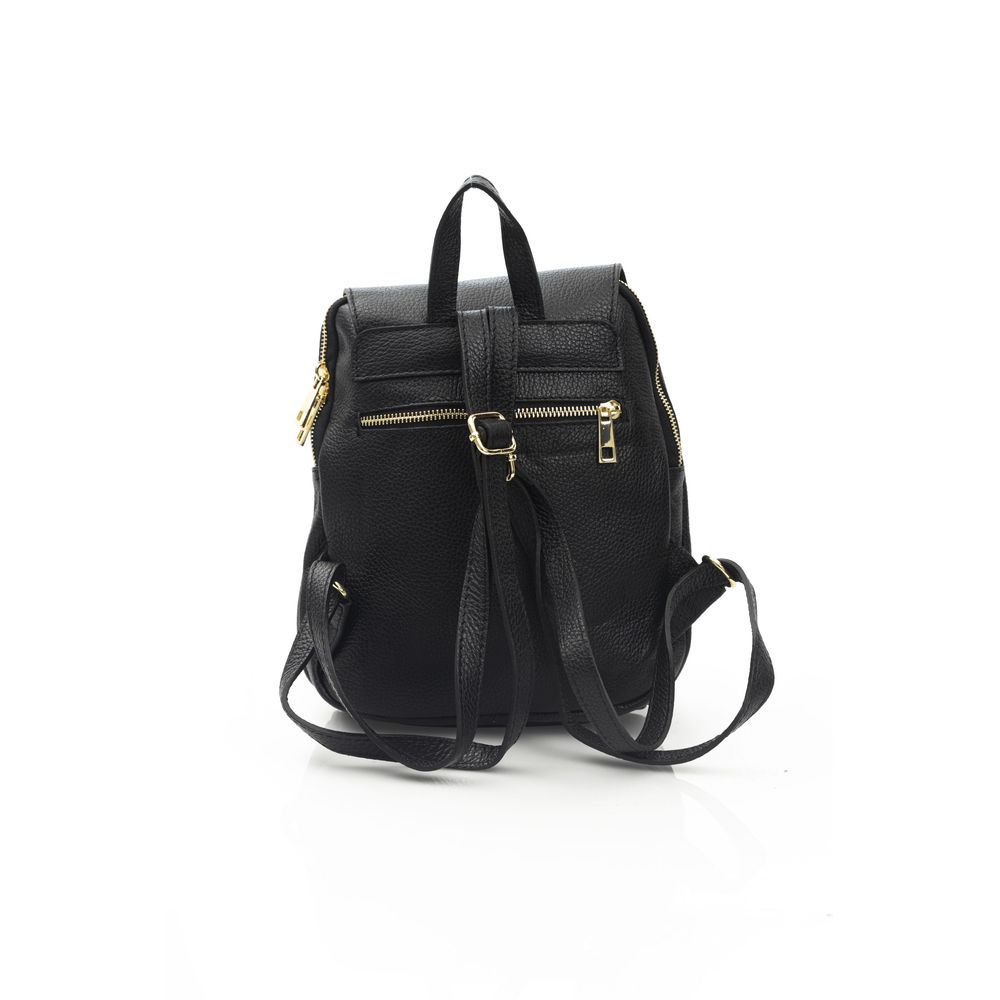 Baldinini Trend Black Leather Women Bag | Regal Royce