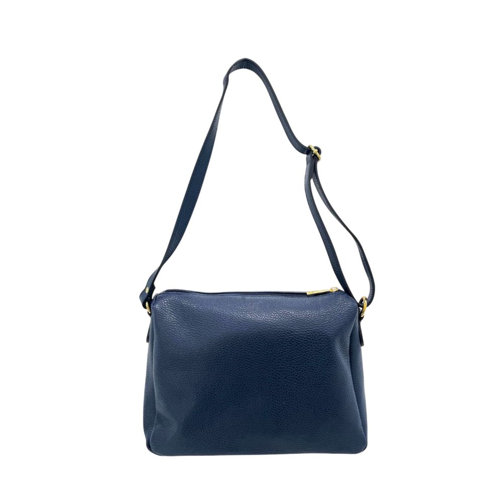 Baldinini Trend Blue Leather Women Crossbody Bag | Regal Royce