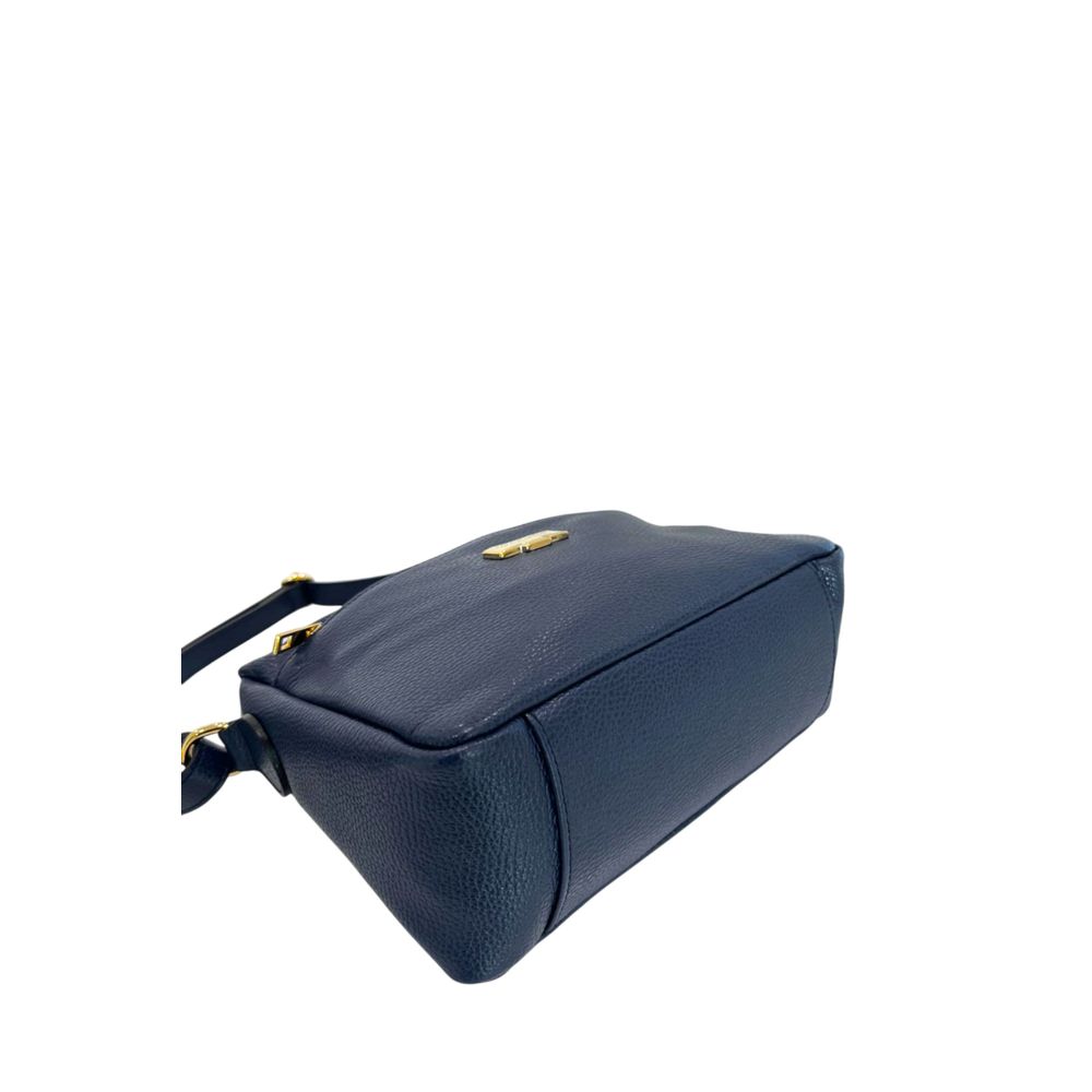 Baldinini Trend Blue Leather Women Crossbody Bag | Regal Royce