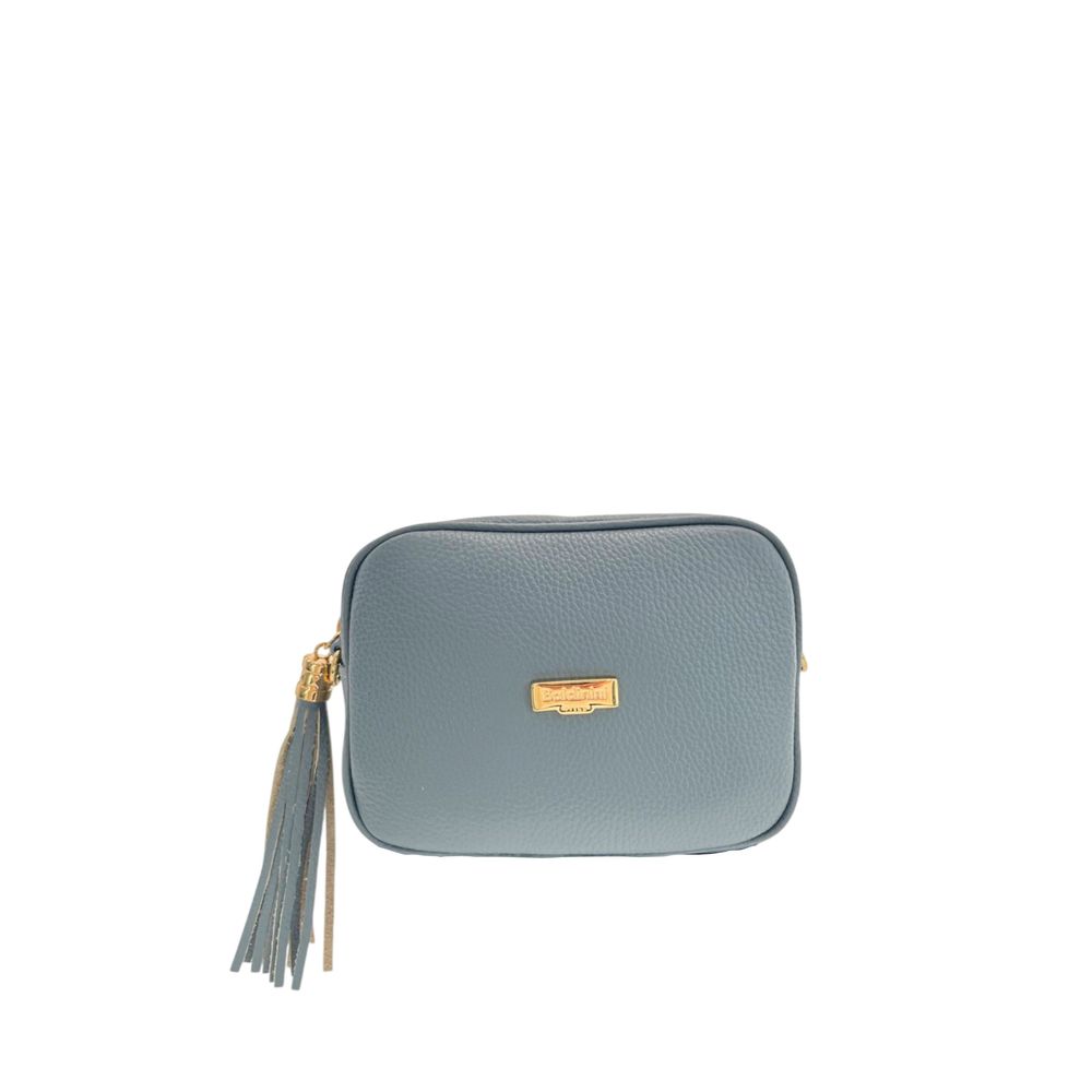 Baldinini Trend Blue Leather Women Crossbody Bag | Regal Royce