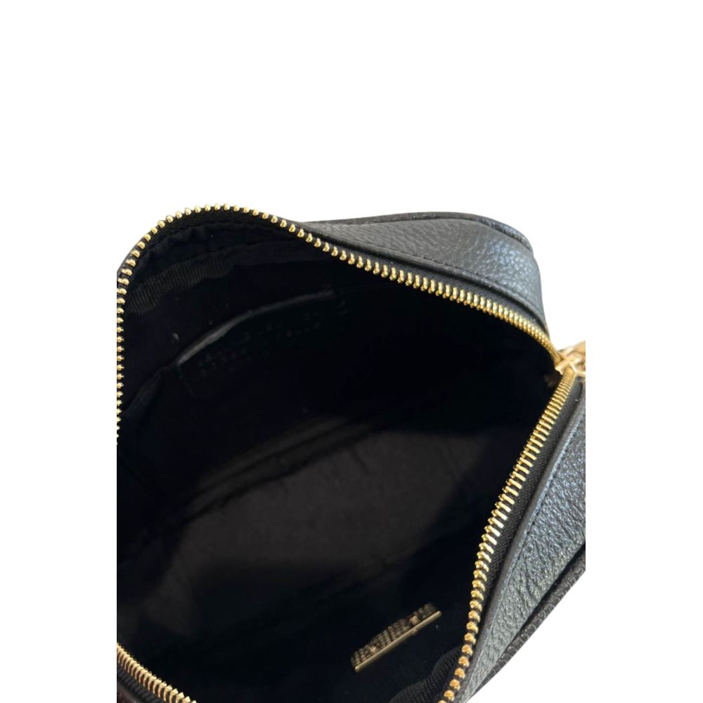 Baldinini Trend Black Cowhide Leather Women Crossbody | Regal Royce
