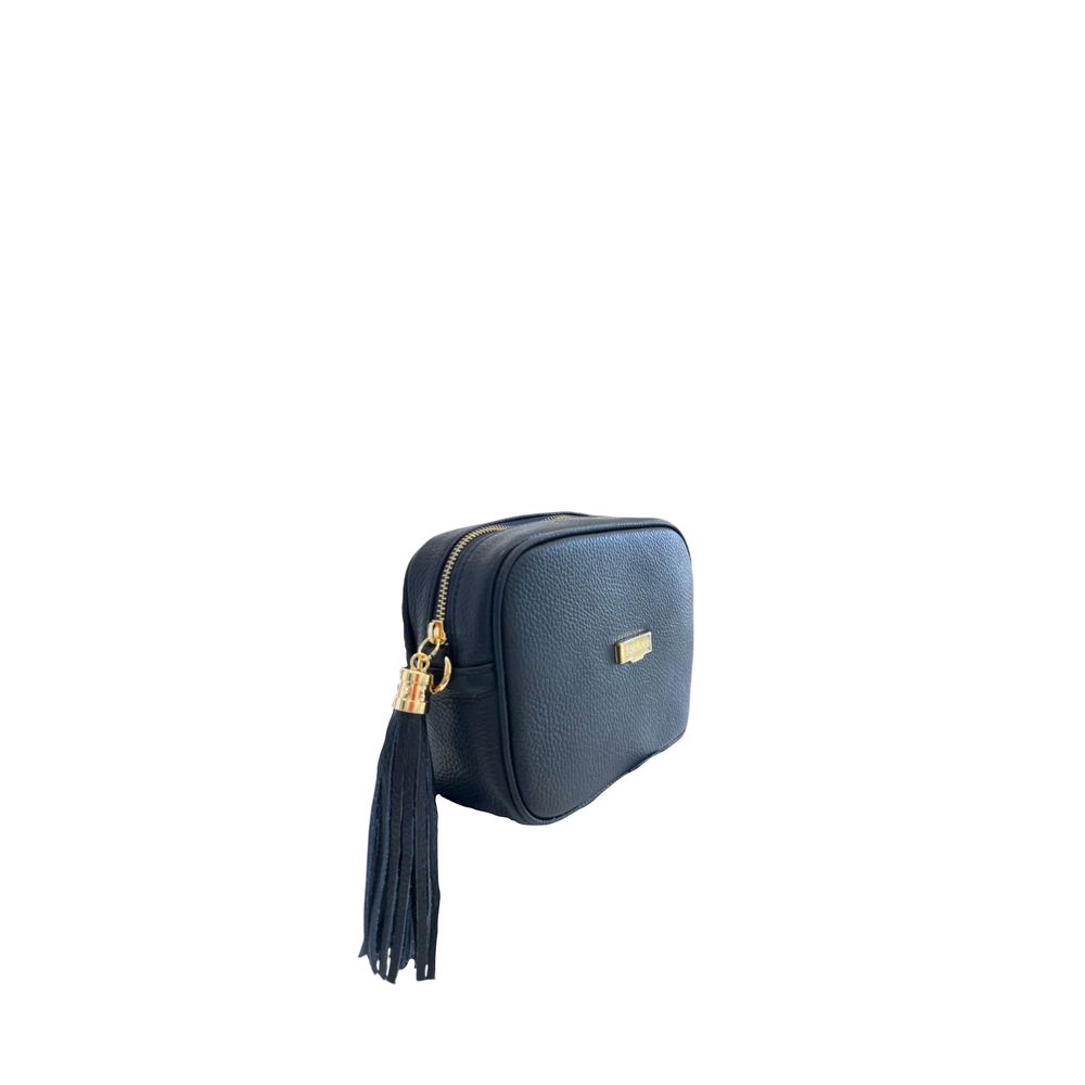 Baldinini Trend Blue Leather Women Crossbody Bag | Regal Royce