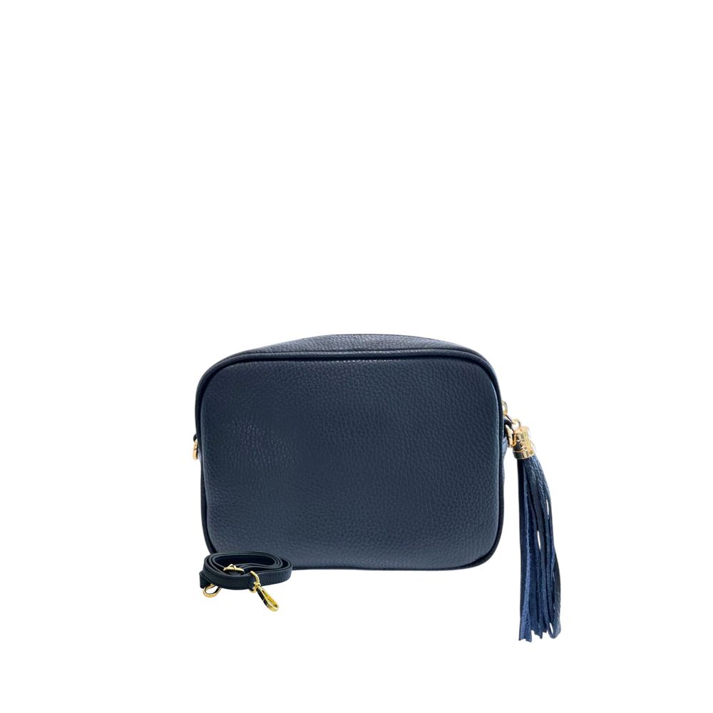 Baldinini Trend Blue Leather Women Crossbody Bag | Regal Royce