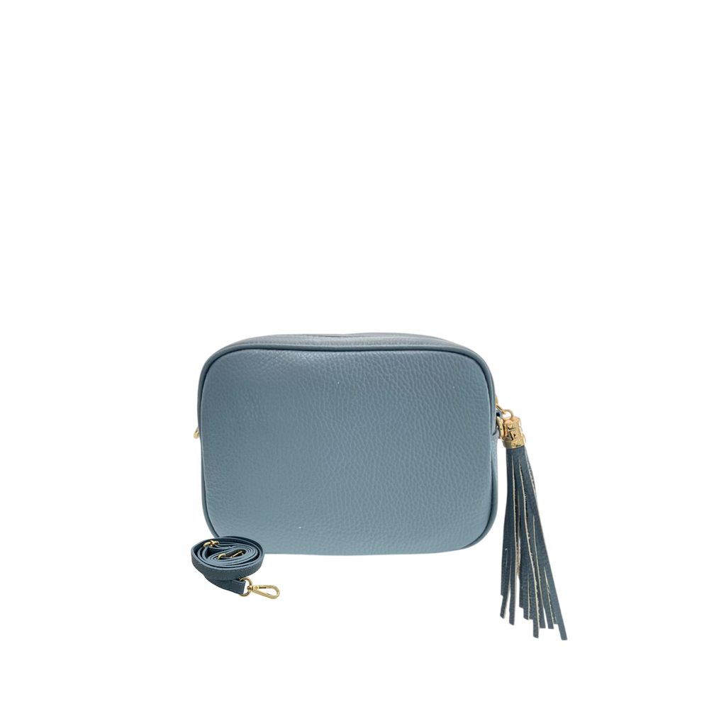Baldinini Trend Blue Leather Women Crossbody Bag | Regal Royce