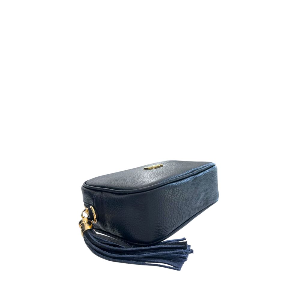 Baldinini Trend Blue Leather Women Crossbody Bag | Regal Royce