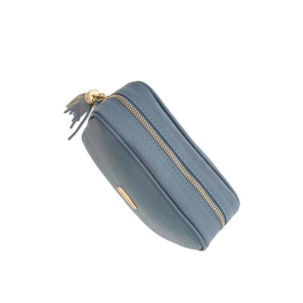 Baldinini Trend Blue Leather Women Crossbody Bag | Regal Royce