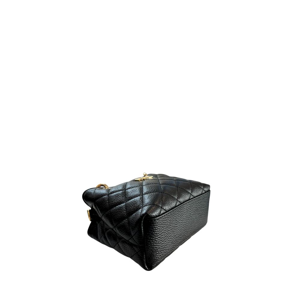 Baldinini Trend Black Leather Women Handbag | Regal Royce