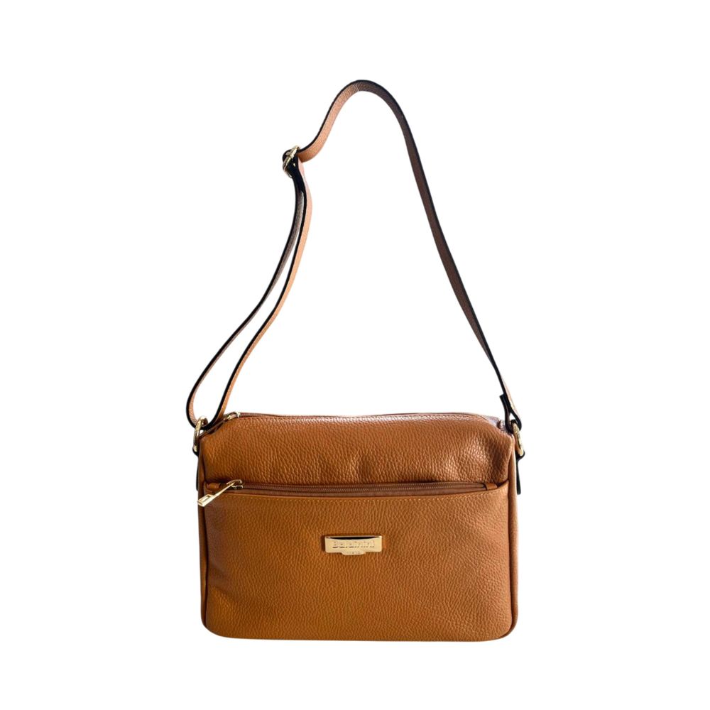 Baldinini Trend Brown Leather Women Crossbody Bag | Regal Royce