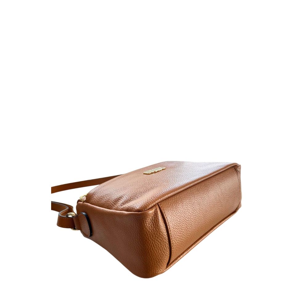 Baldinini Trend Brown Leather Women Crossbody Bag | Regal Royce