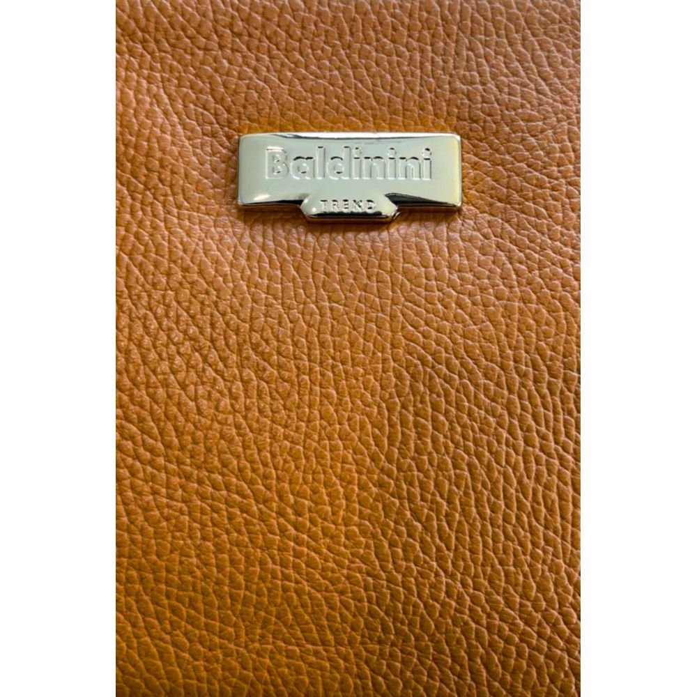 Baldinini Trend Brown Leather Women Crossbody Bag | Regal Royce