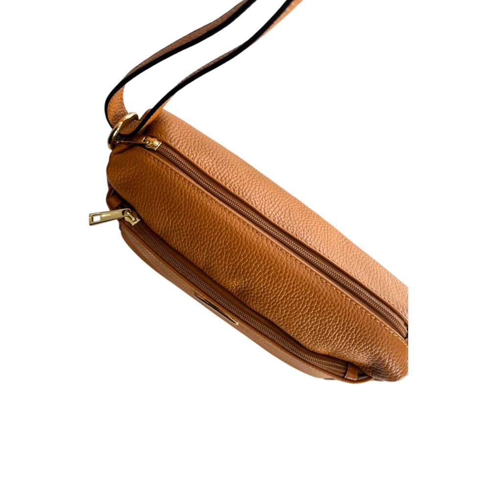 Baldinini Trend Brown Leather Women Crossbody Bag | Regal Royce