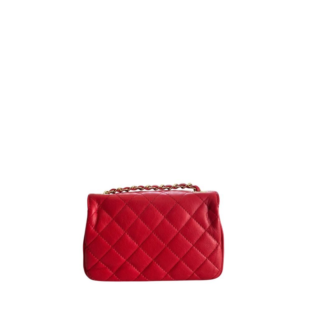 Baldinini Trend Red Leather Women Crossbody Bag | Regal Royce