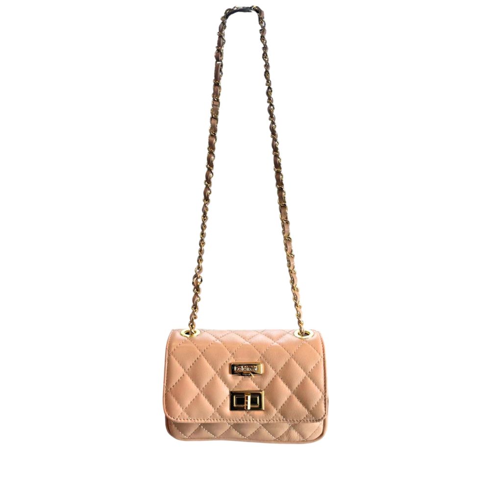 Baldinini Trend Pink Leather Women Crossbody Bag | Regal Royce