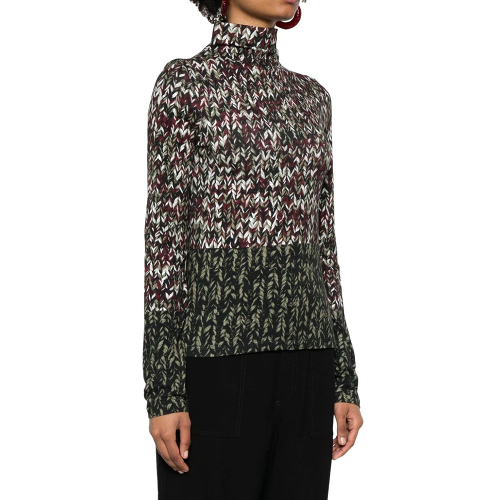 Loewe Bicolor Cotton Long Sleeve T-Shirt | Regal Royce