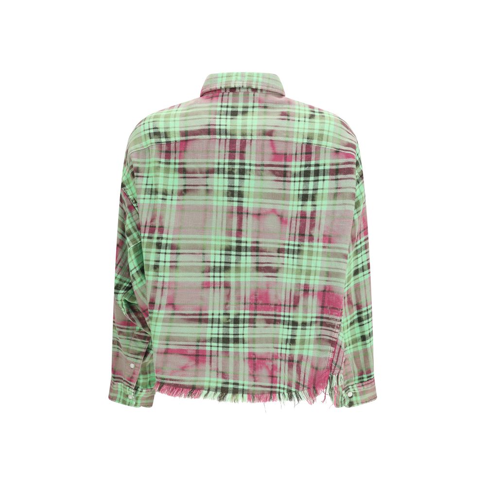 R13 Bicolor Cotton Pattern Shirt | Regal Royce