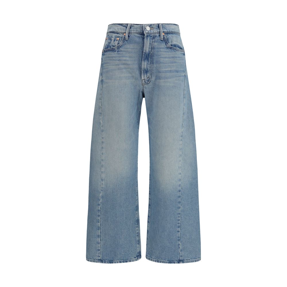 Mother Denim Blue Cotton High-Waisted Jean | Regal Royce
