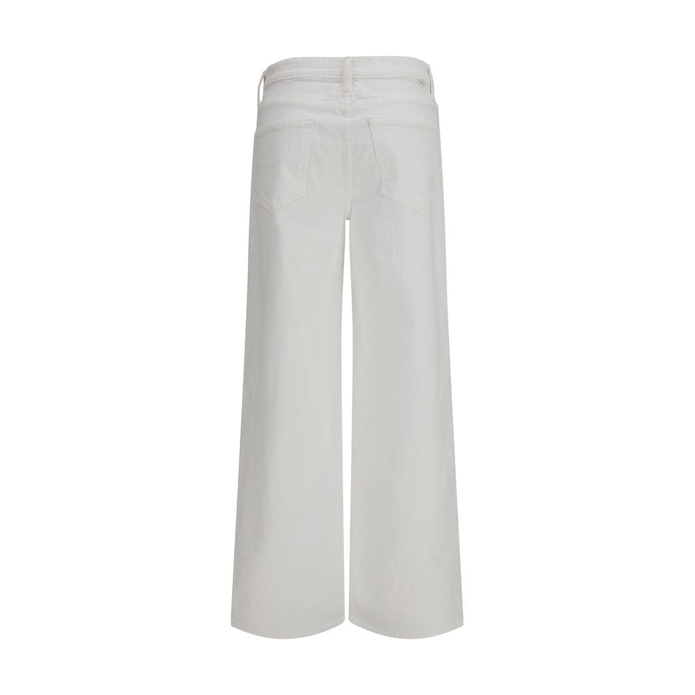 Mother Denim White Cotton Jeans Denim | Regal Royce