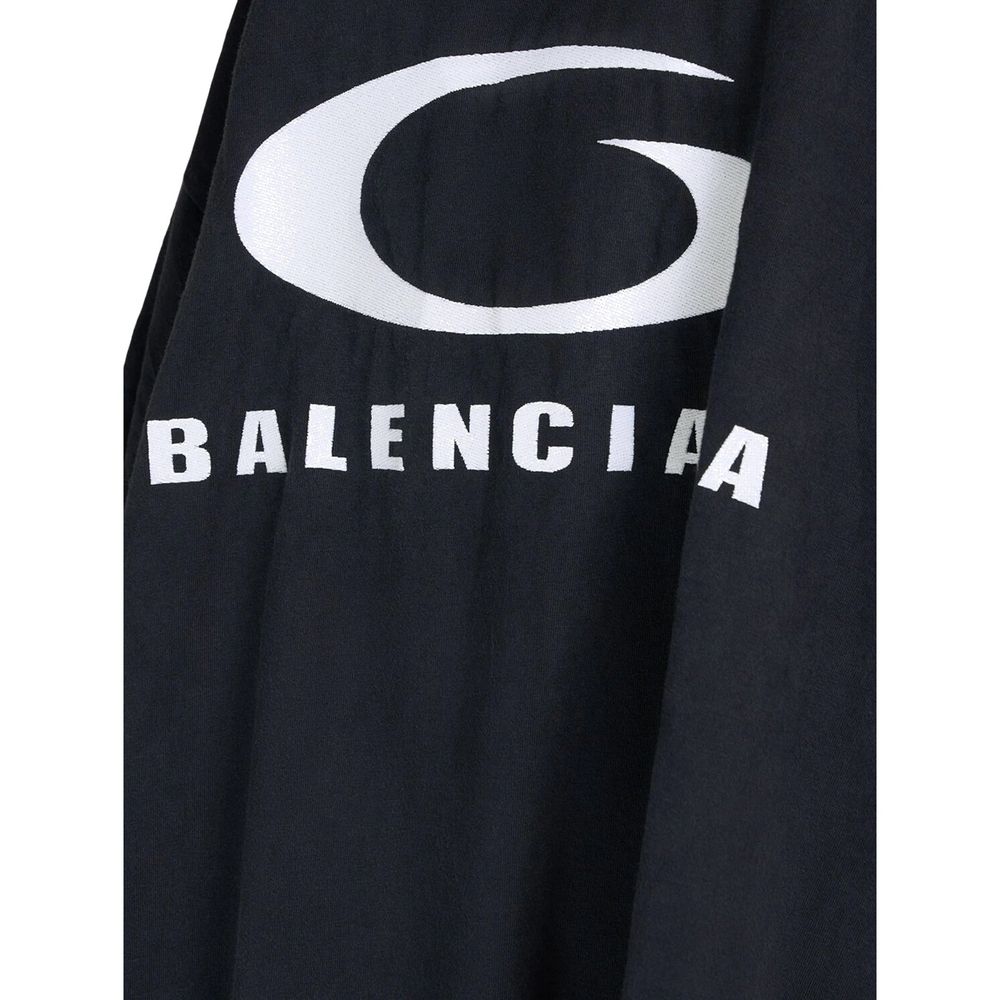 Balenciaga Black Cotton Casual Dress | Regal Royce
