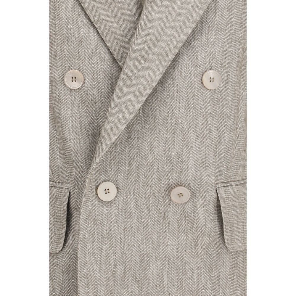 Max Mara Beige Linen Blazer | Regal Royce