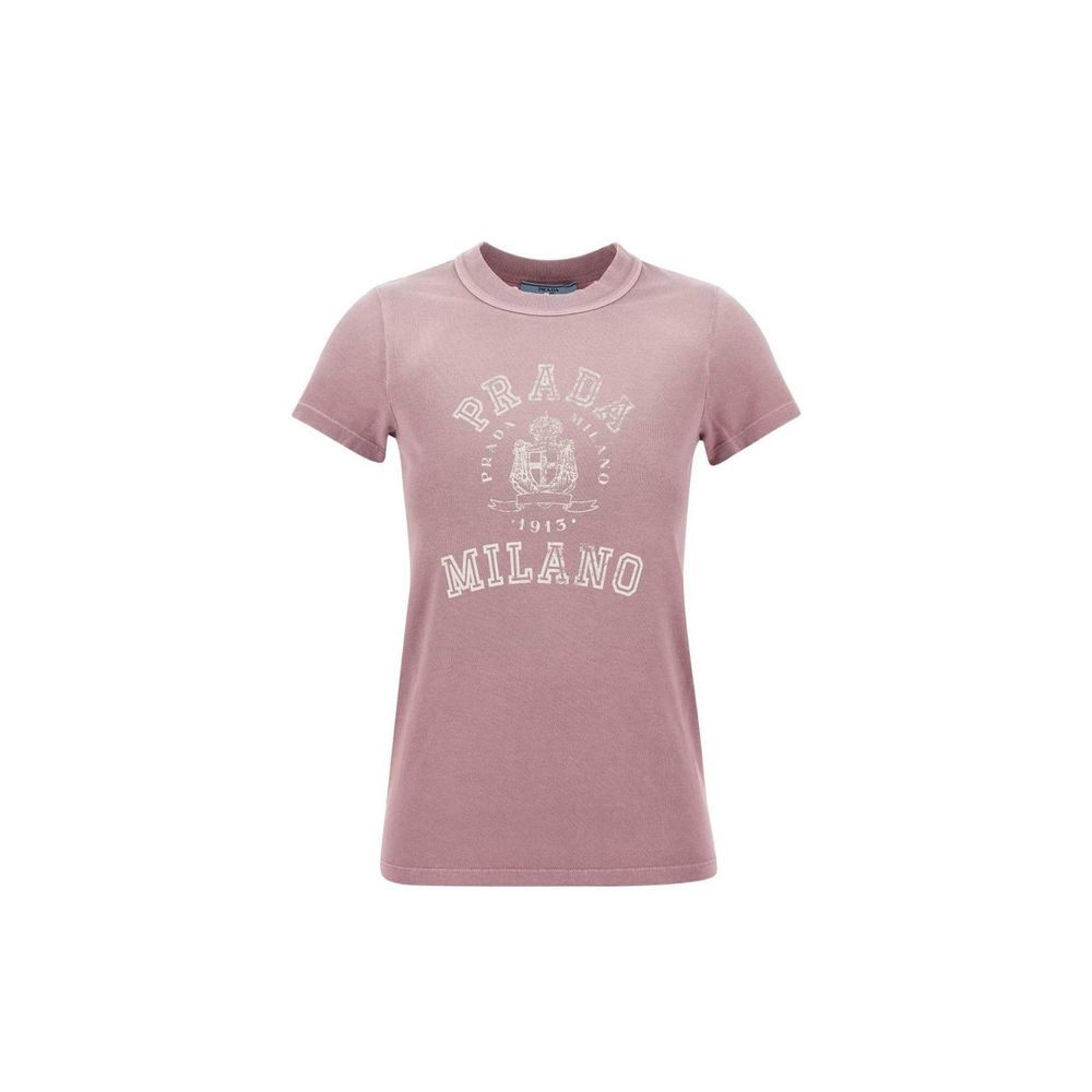 Prada Multicolor Cotton T-Shirt | Regal Royce