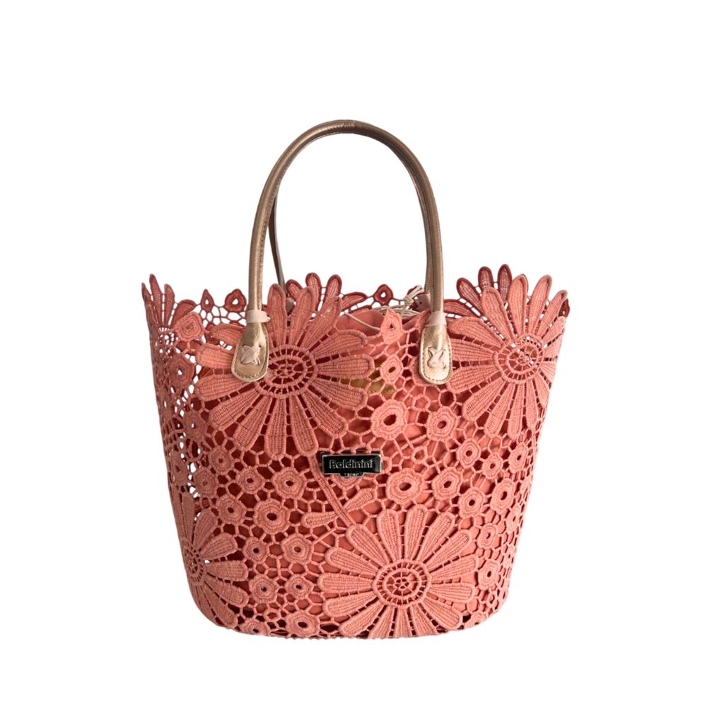 Baldinini Trend Pink PU Women Handbag | Regal Royce