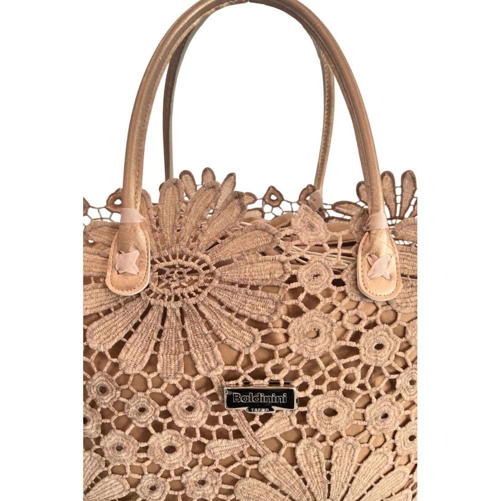 Baldinini Trend Brown PU Women Handbag | Regal Royce