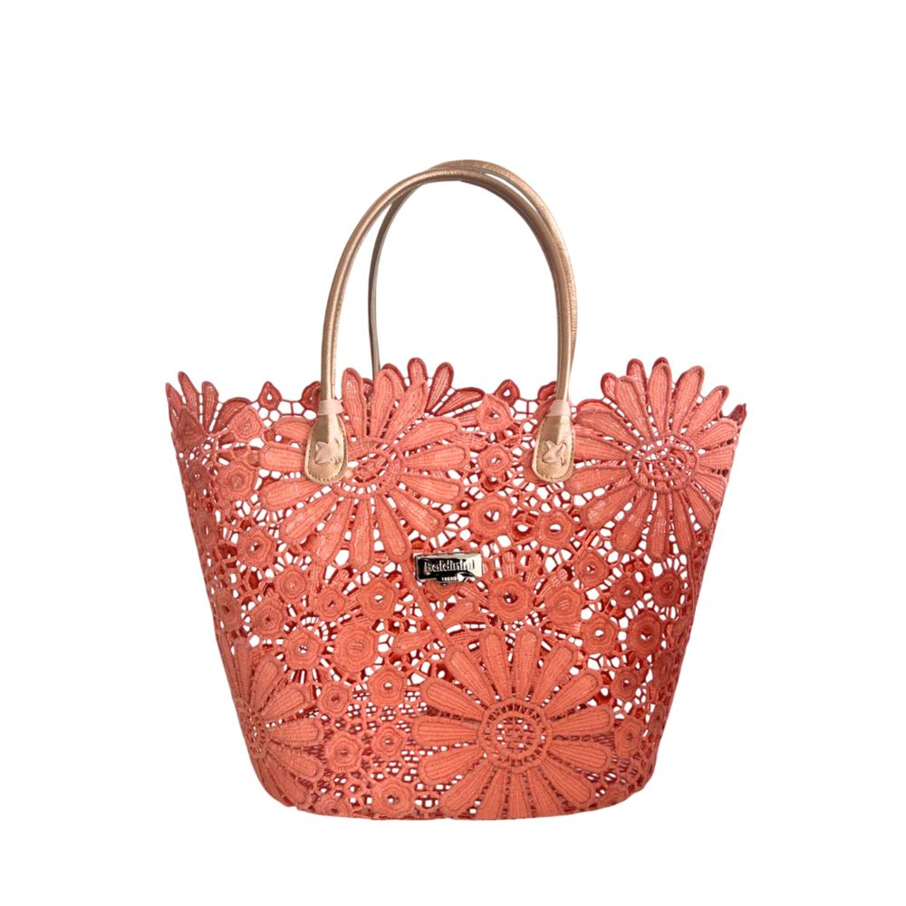 Baldinini Trend Pink PU Women Handbag | Regal Royce