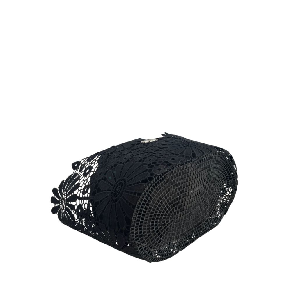 Baldinini Trend Black PU Women Handbag | Regal Royce
