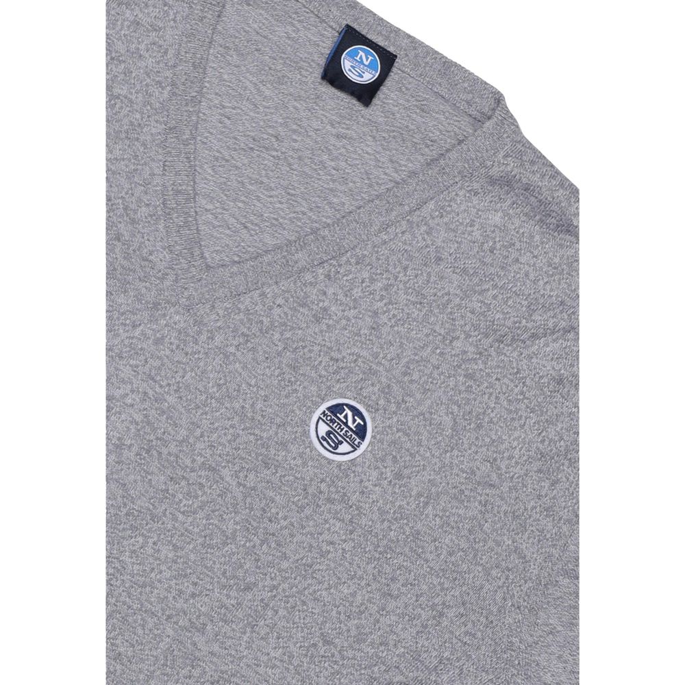 North Sails Gray Cotton Sweatshirt | Regal Royce