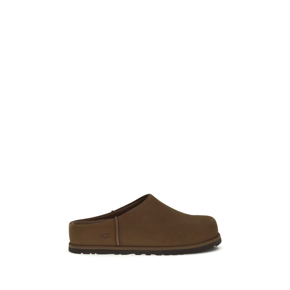 UGG Brown Calf Leather Bos Taurus Clogs | Regal Royce