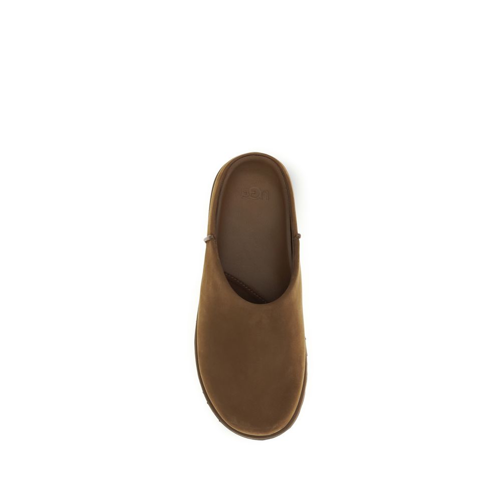 UGG Brown Calf Leather Bos Taurus Clogs | Regal Royce