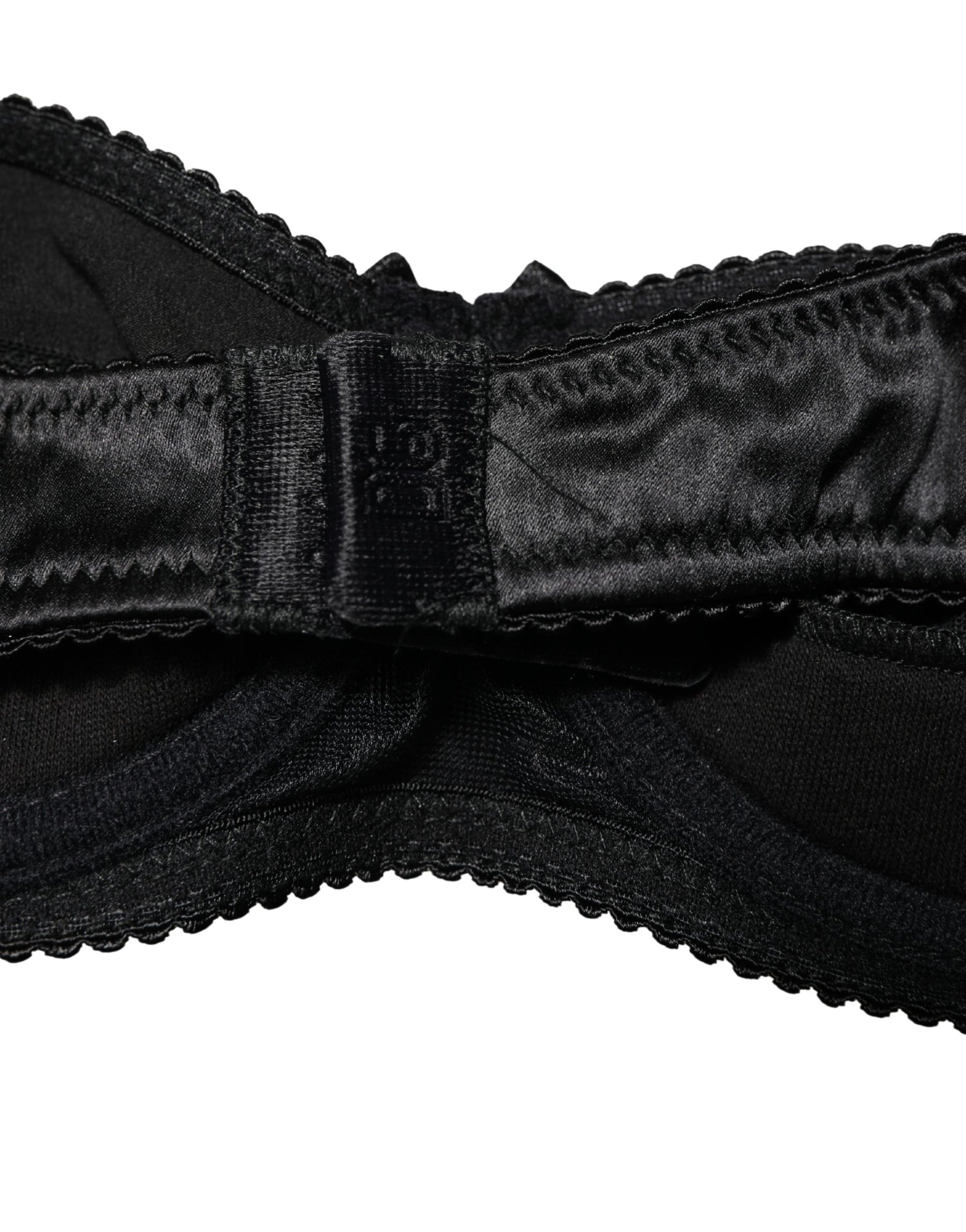 Dolce & Gabbana Black Semi-Pad Underwire Balconette Bra Underwear | Regal Royce
