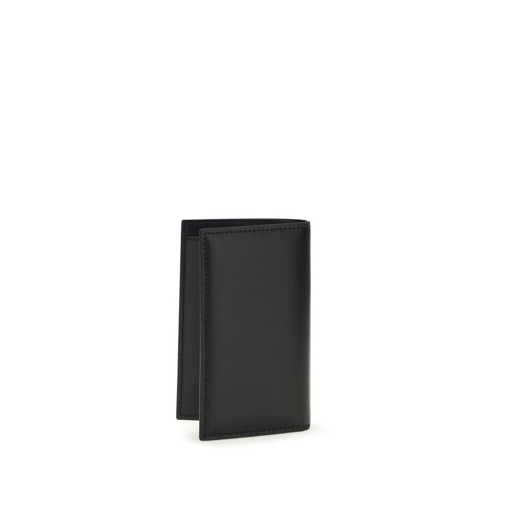 Ferragamo Black Calf Leather Bos Taurus Wallet | Regal Royce