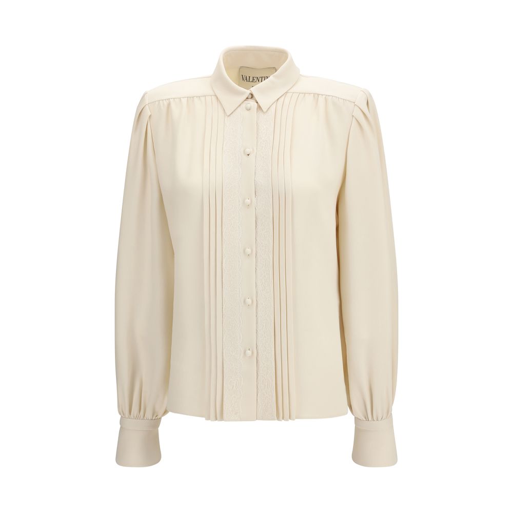 Valentino Beige Silk Shirt | Regal Royce