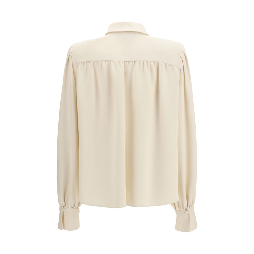Valentino Beige Silk Shirt | Regal Royce