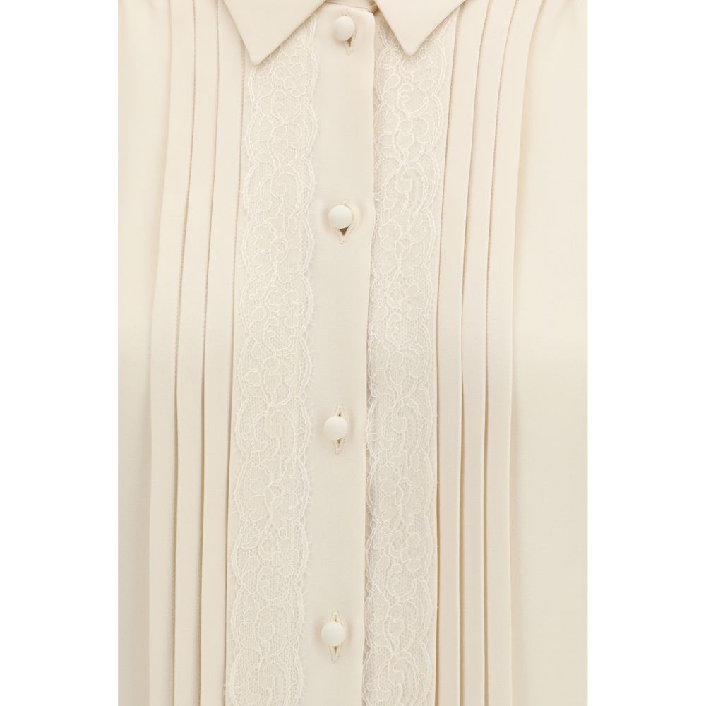 Valentino Beige Silk Shirt | Regal Royce