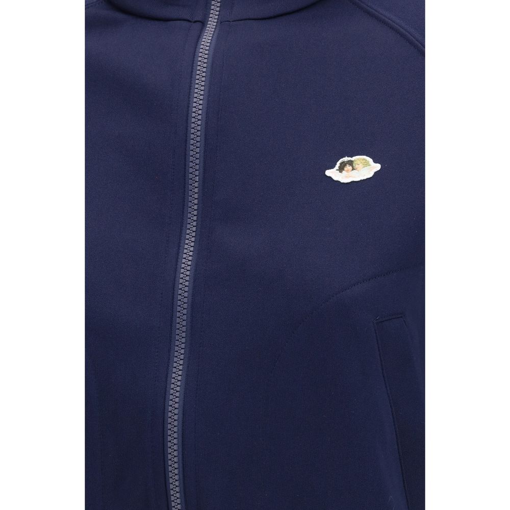 Fiorucci Blue Polyester Sweatshirt | Regal Royce