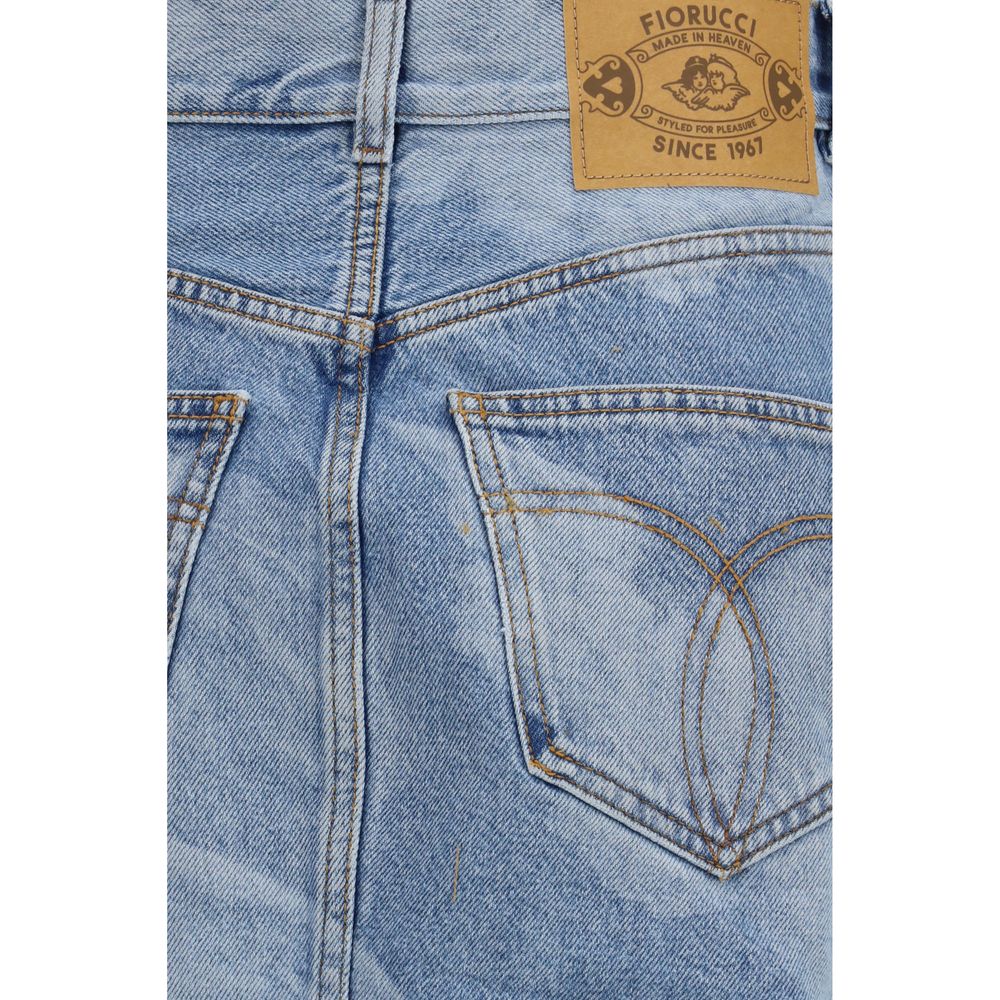 Fiorucci Blue Denim Skirt | Regal Royce
