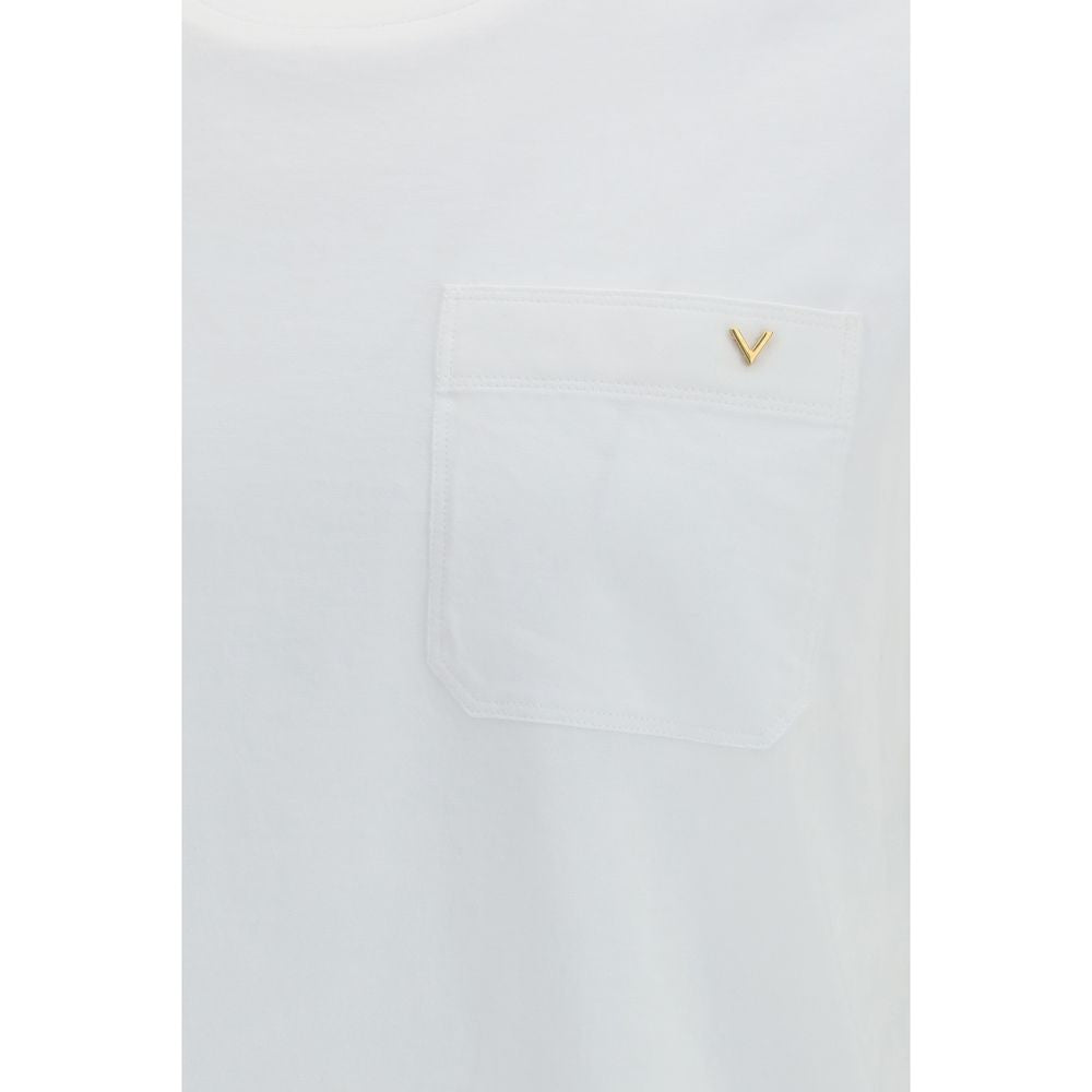 Valentino White Cotton T-Shirt | Regal Royce