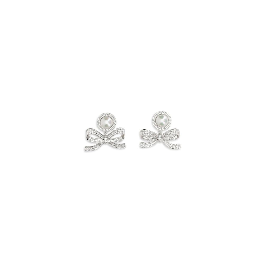Self-Portrait Silver Brass Earrings | Regal Royce