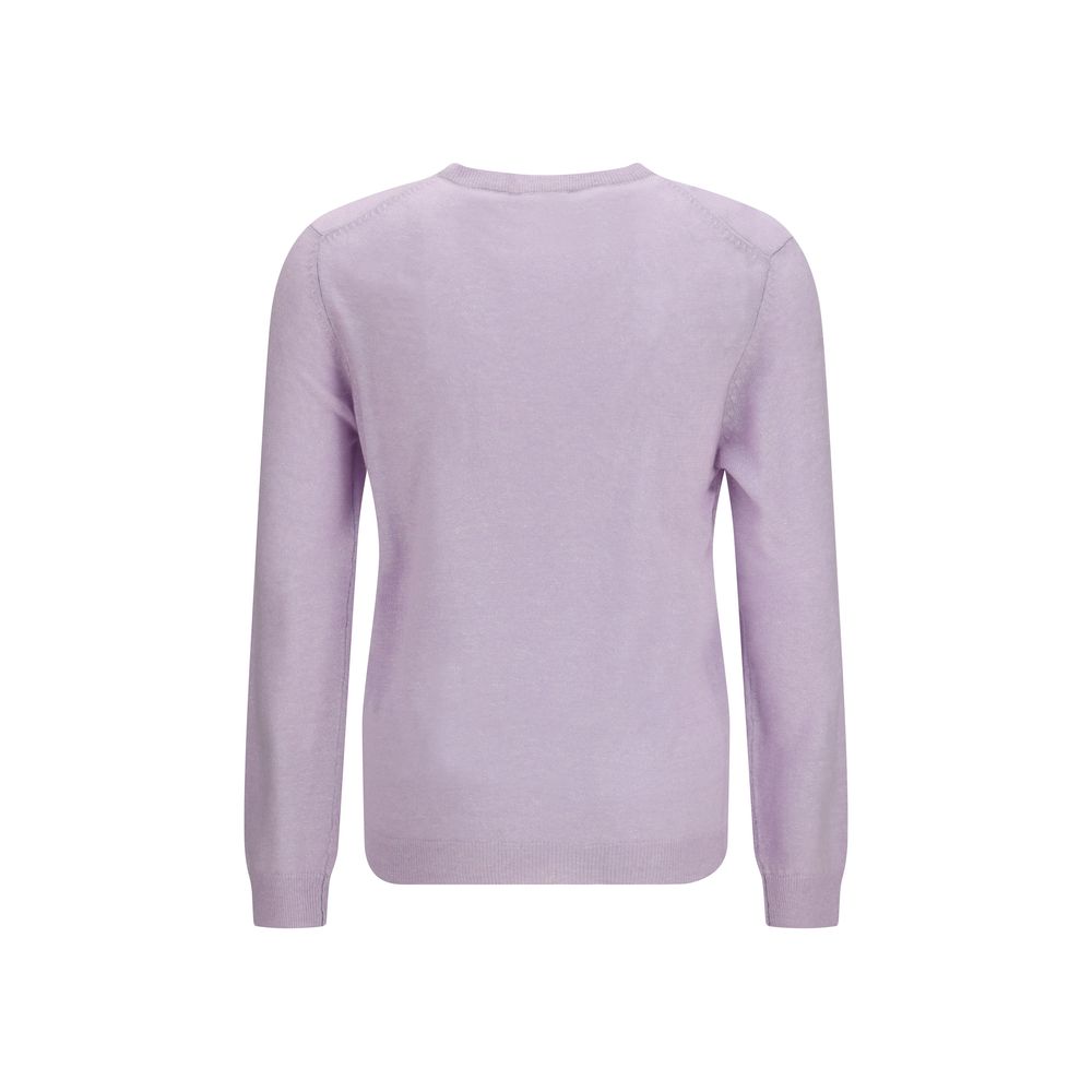 Aragona Cashmere Purple Cashmere Sweater | Regal Royce