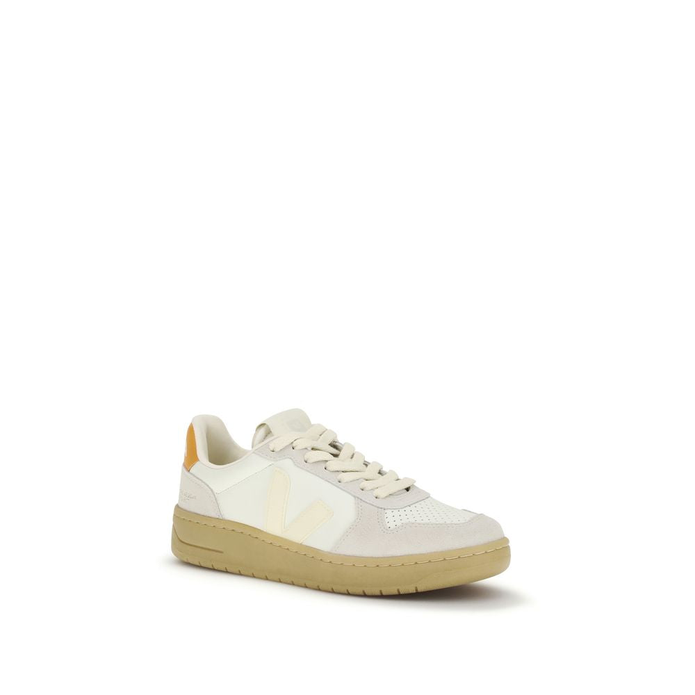 Veja White Calf Leather Bos Taurus Low Top Sneakers | Regal Royce